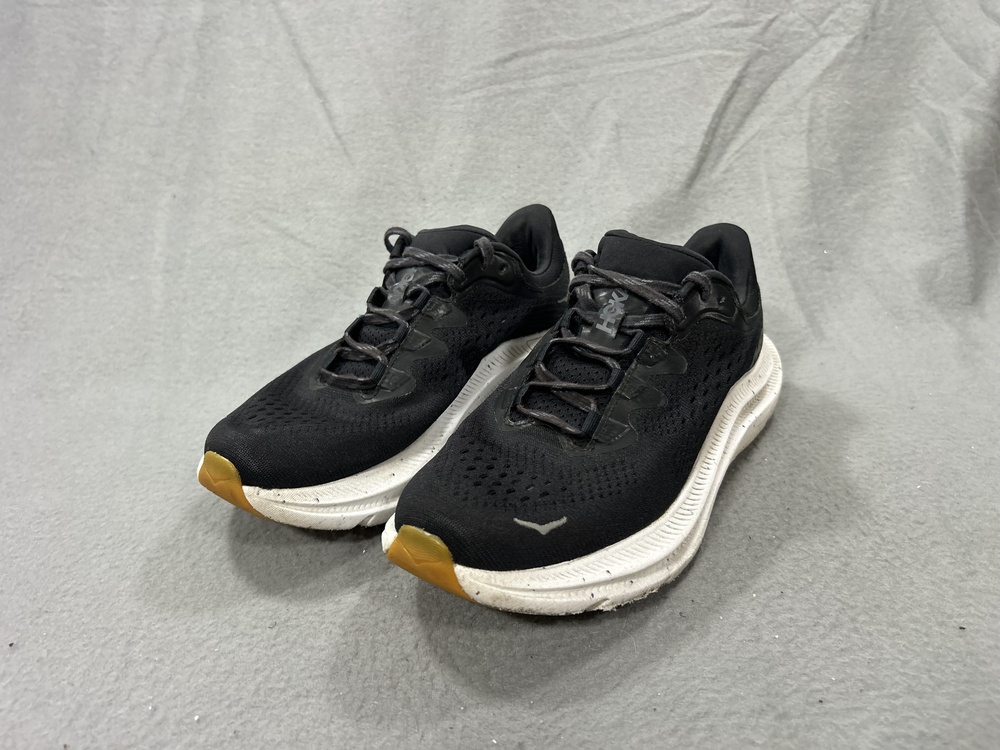 Hoka One One Kawana Shoes Womens Size 8B Black Road Running Sneaker Cushioned